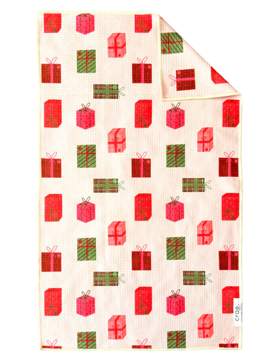 Patterned Presents: Double-Sided Hand Towel