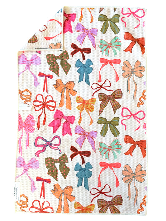 Perfectly Tied: Double-Sided Hand Towel