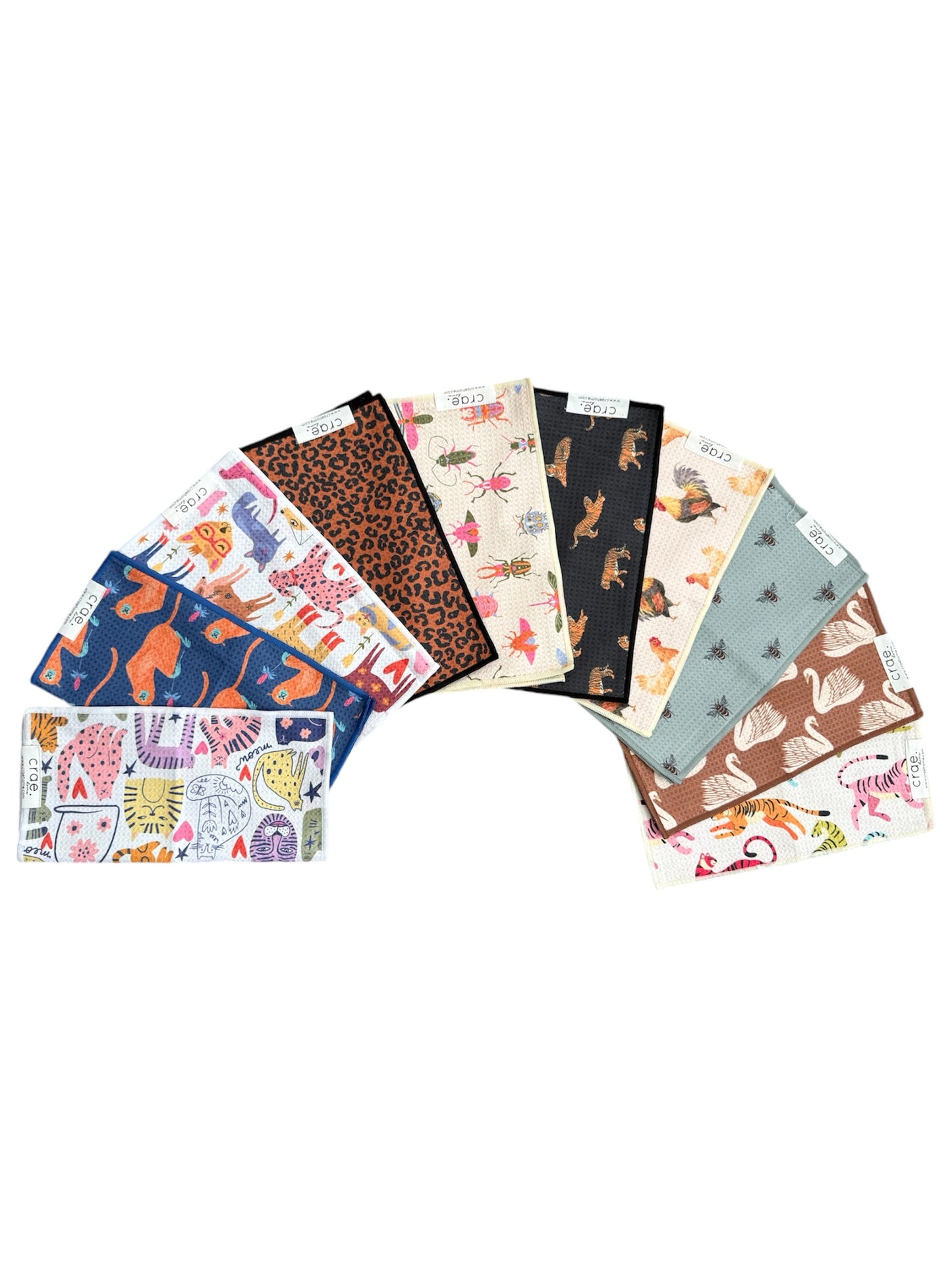 Wild Cat: Double-Sided Washcloth