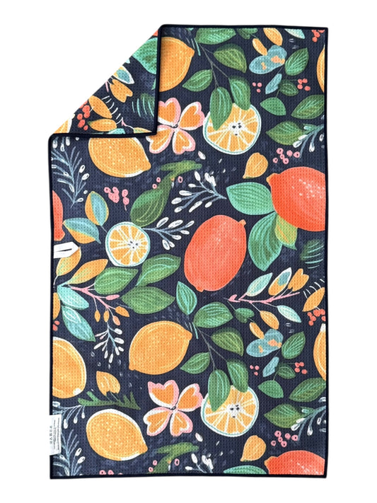 Clementine: Double-Sided Hand Towel