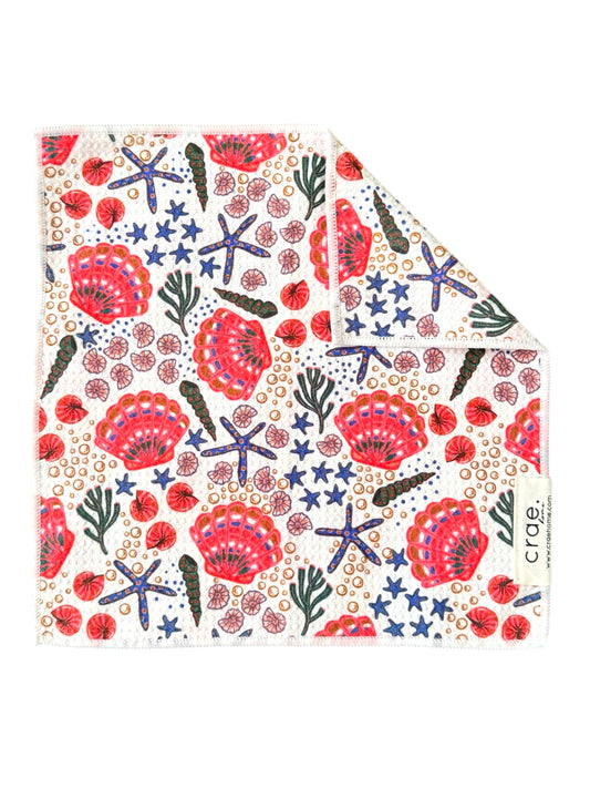 Scallop: Double-Sided Washcloth