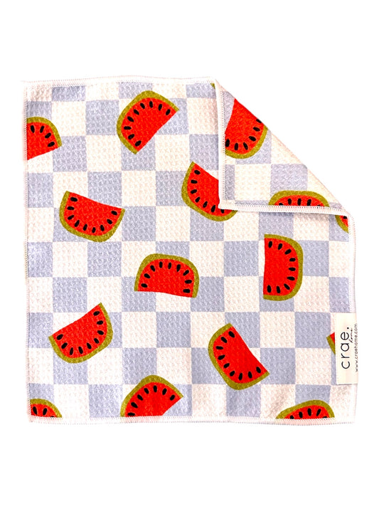 Melon Mood: Double-Sided Washcloth