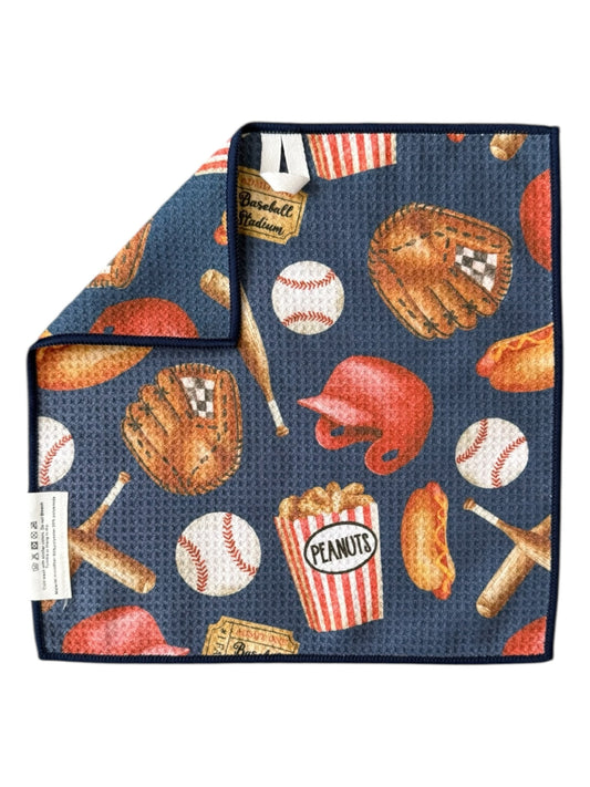 The Ol' Ball Game: Double-Sided Washcloth
