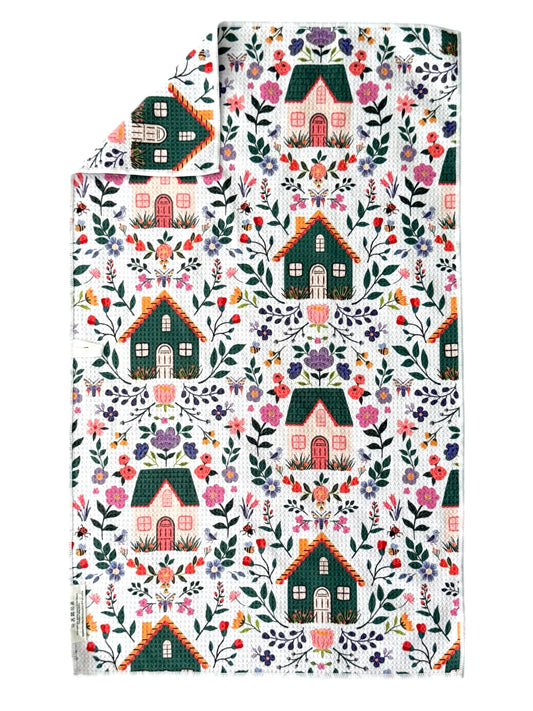 Home Sweet Home: Double-Sided Hand Towel