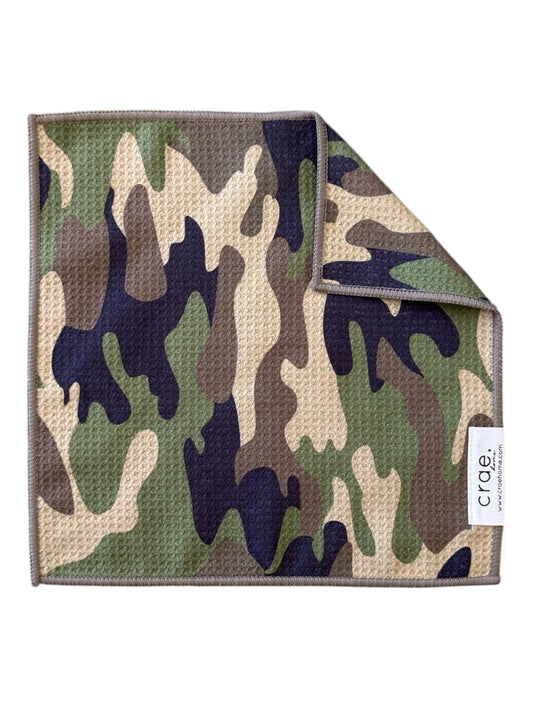 Camo: Double-Sided Washcloth