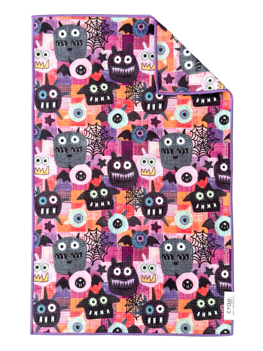 Frightful Friends: Double-Sided Hand Towel