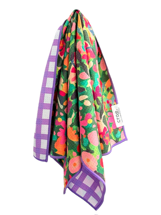 Violet: Reversible Hand Towel