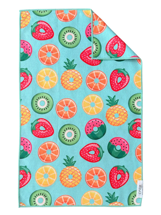 Fruity Flotations: Double-Sided Hand Towel