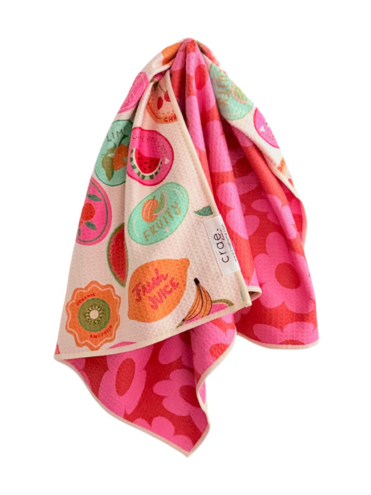 100% Juice: Reversible Hand Towel