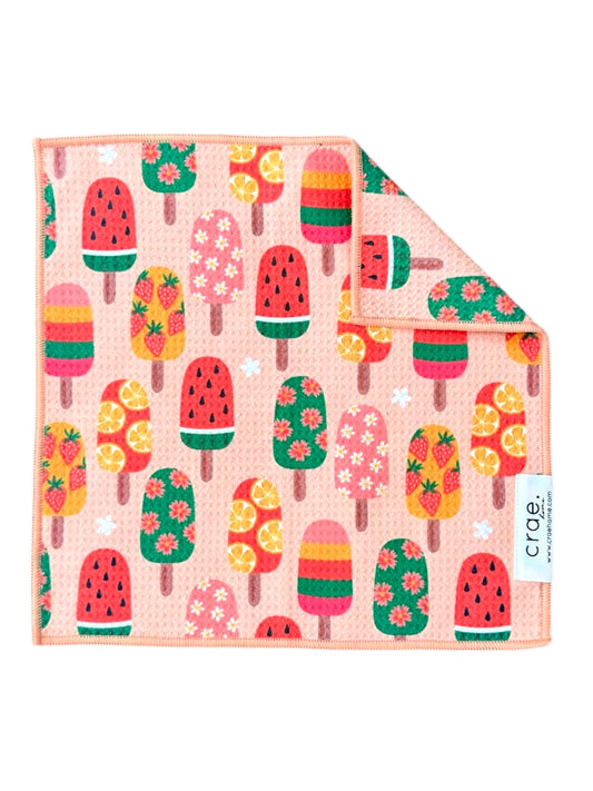 Fruity Pop: Double-Sided Washcloth