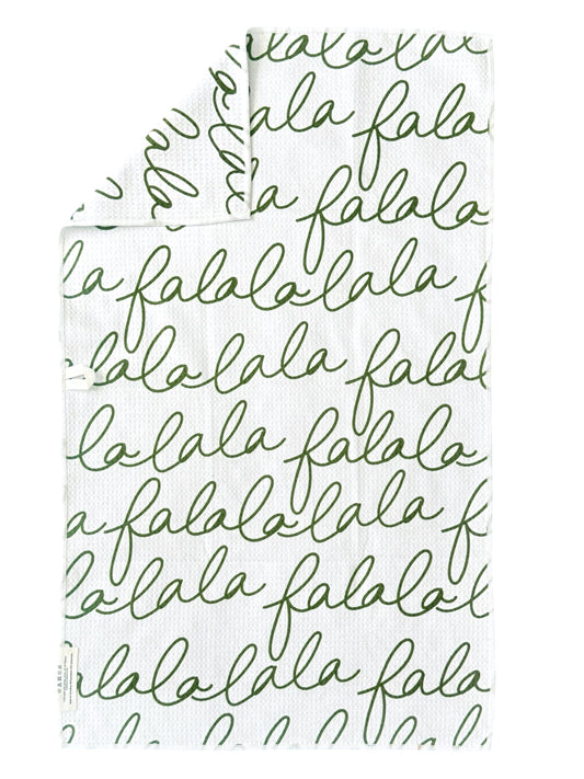 Tis' The Season To Be Jolly: Double-Sided Hand Towel