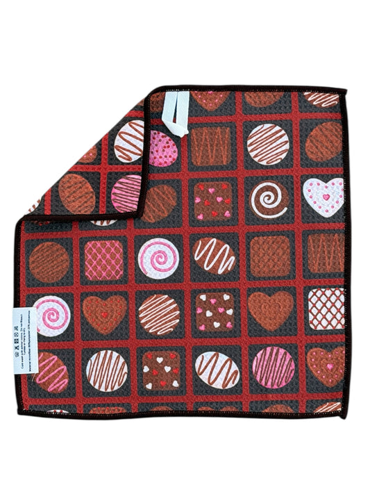 Choco-love: Double-Sided Washcloth