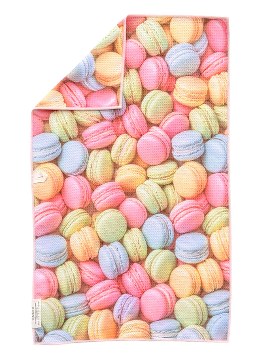 Macaron Market: Double-Sided Hand Towel