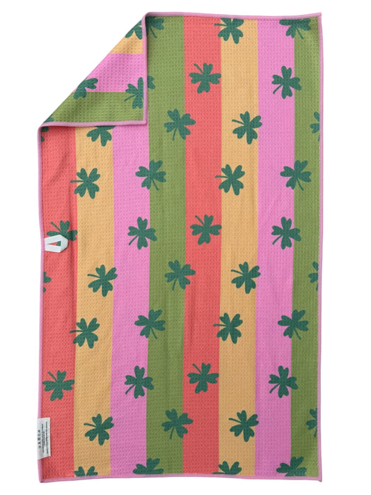 Clover Pop: Double-Sided Hand Towel