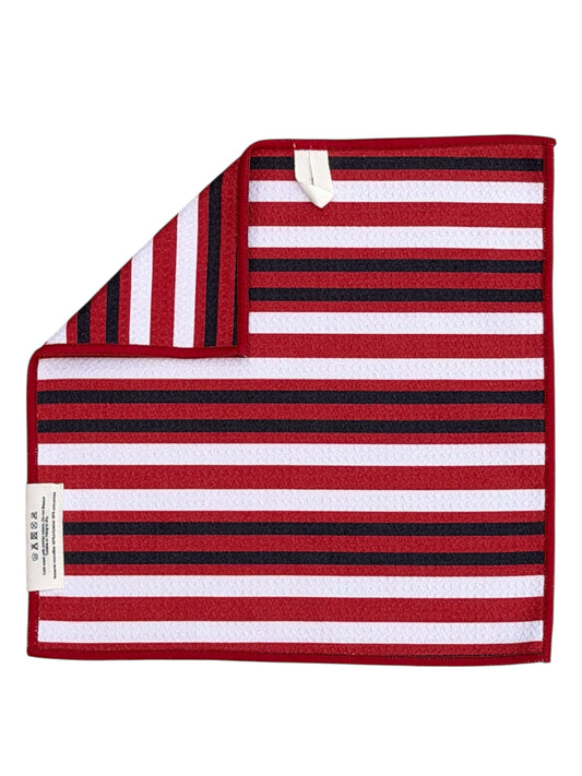 Red And True: Double-Sided Washcloth