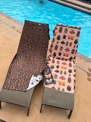 Jewelwing Pool Towel: Reversible