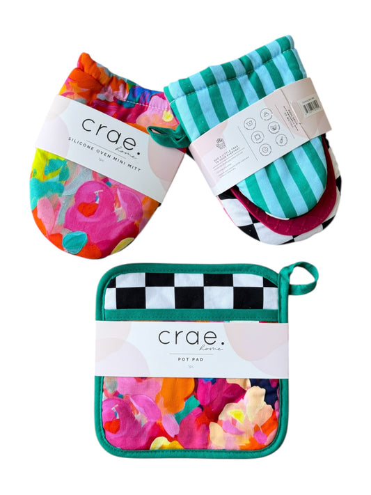 Etching: 2 Mini Mitt + 1 Pot Pad Bundle Pack