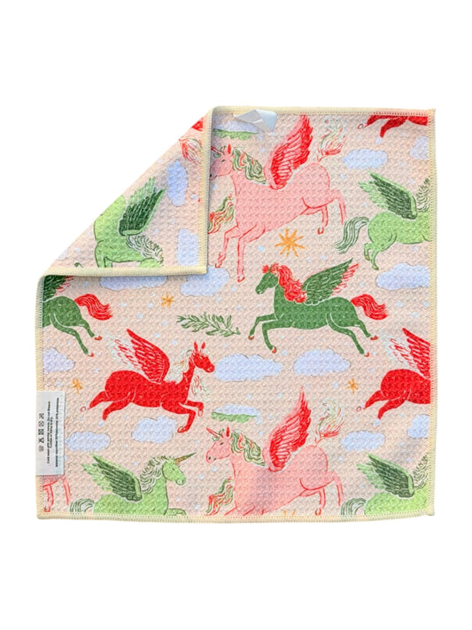 Magical Flight: Double-Sided Washcloth