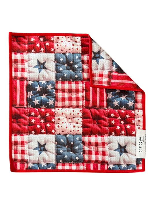 Quilted Glory: Double-Sided Washcloth
