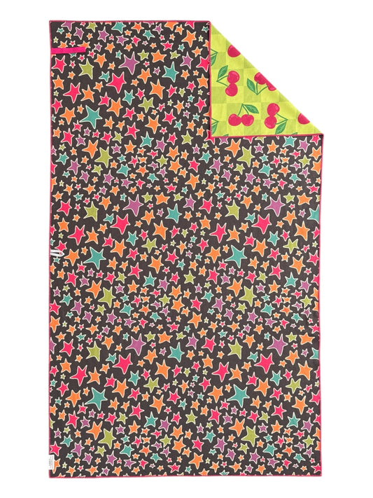 Cherry Burst Pool Towel: Reversible