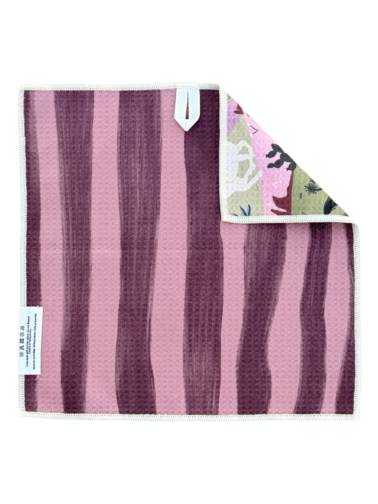 Painted Canyon: Reversible Washcloth