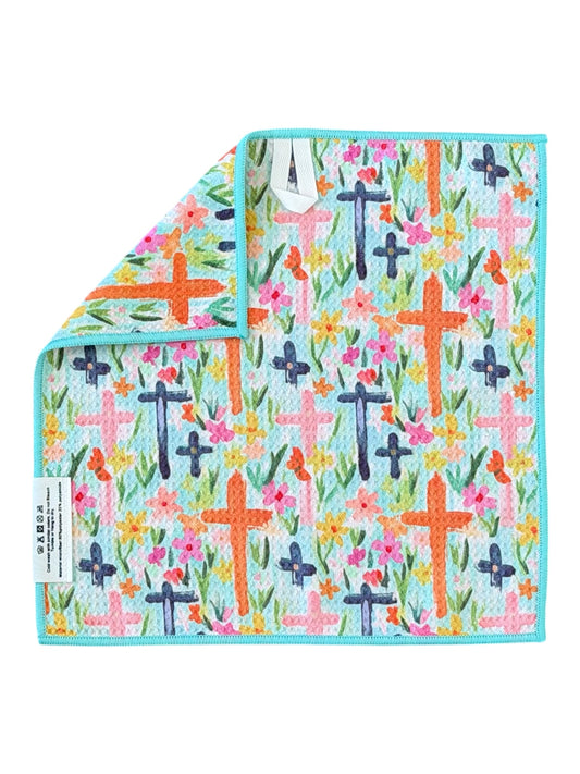 Bloom In Hope: Double-Sided Washcloth