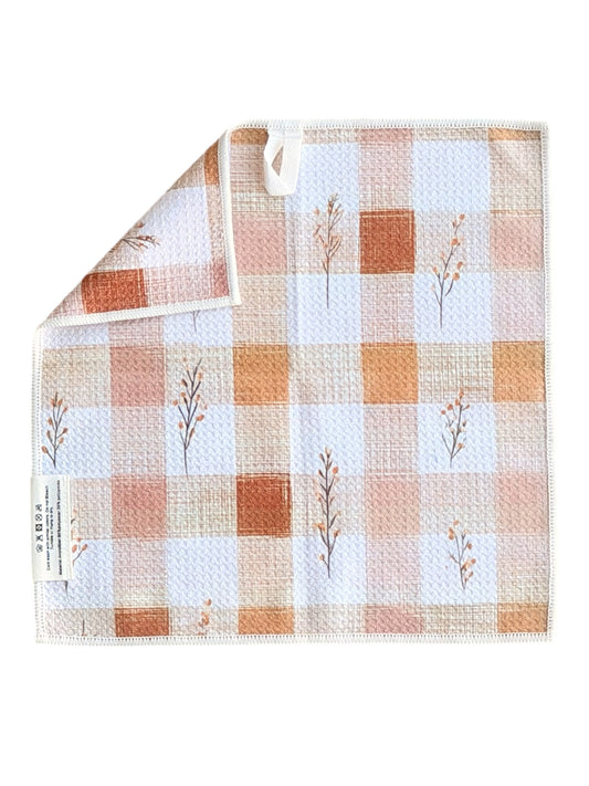 Rustic Charm: Double-Sided Washcloth