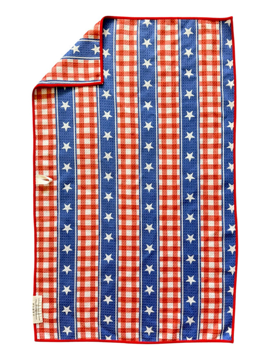Heritage Stripe: Double-Sided Hand Towel