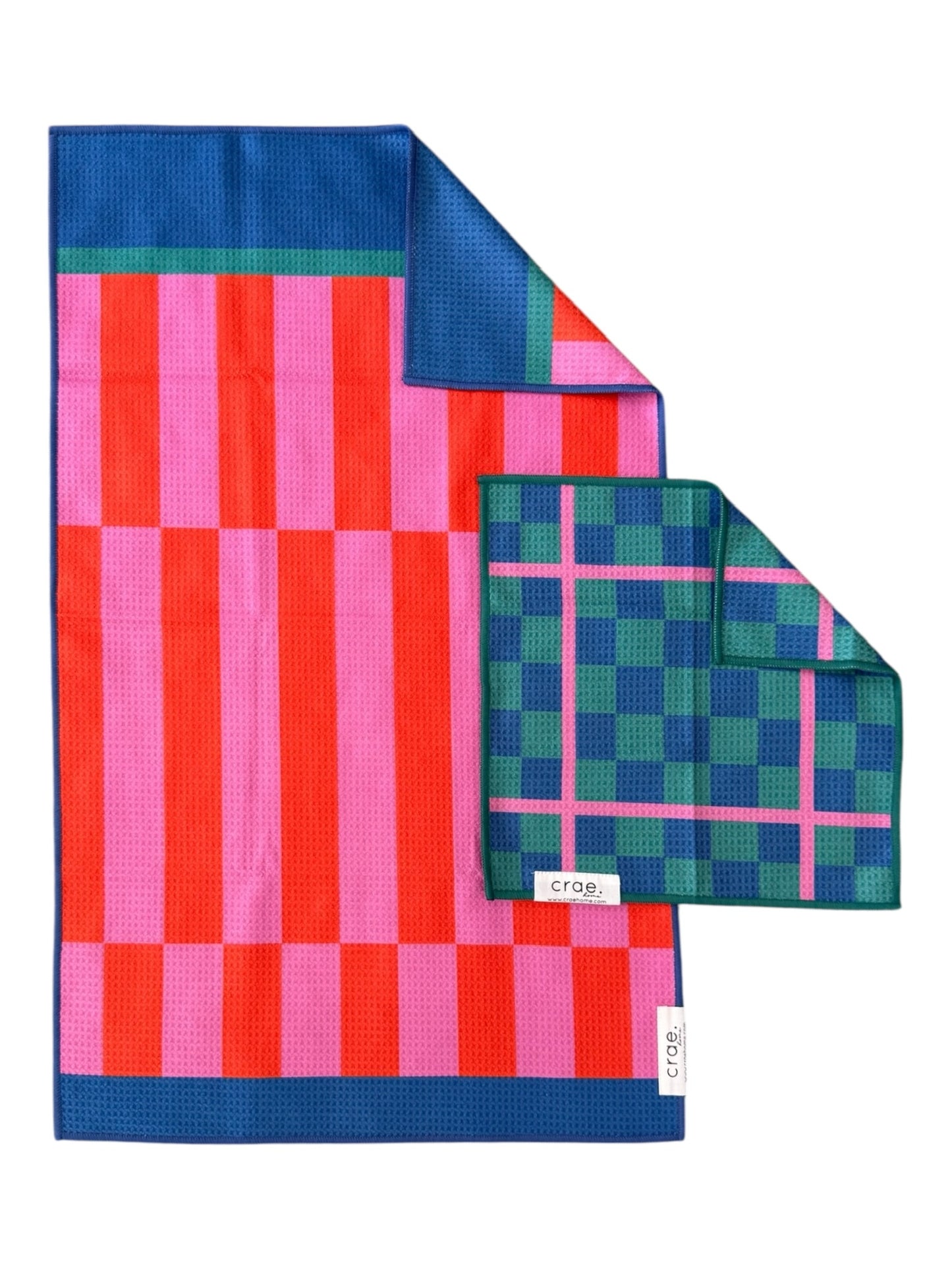 Collins/Marnie: Double Sided-Hand Towel Washcloth Set