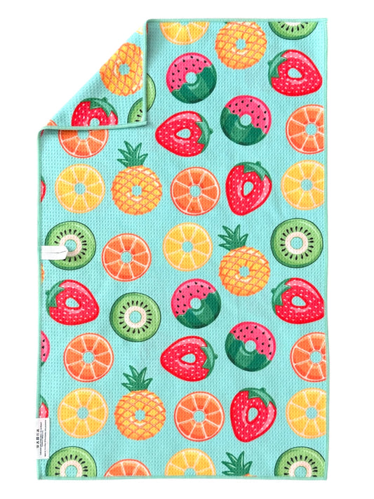 Fruity Flotations: Double-Sided Hand Towel