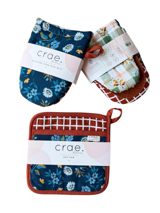 Kristine: 2 Mini Mitt + 1 Pot Pad Bundle Pack