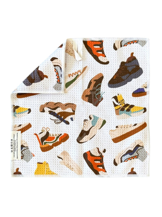 My Kicks: Double-Sided Washcloth