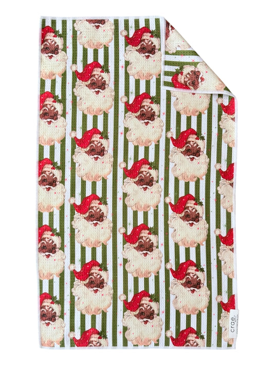 St. Nick: Double-Sided Hand Towel