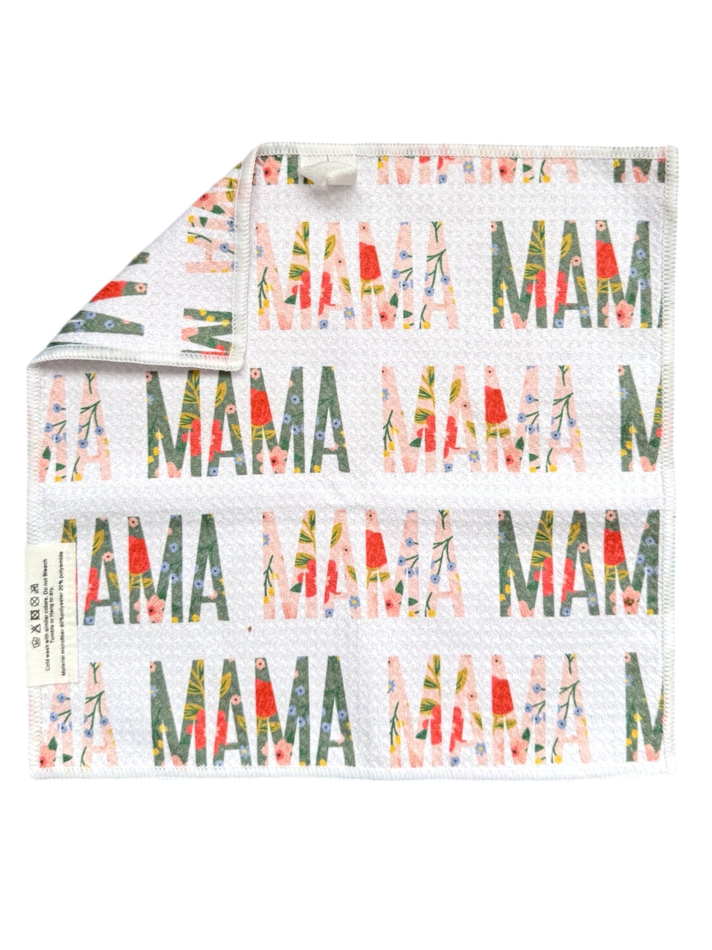 Mama: Double-Sided Washcloth