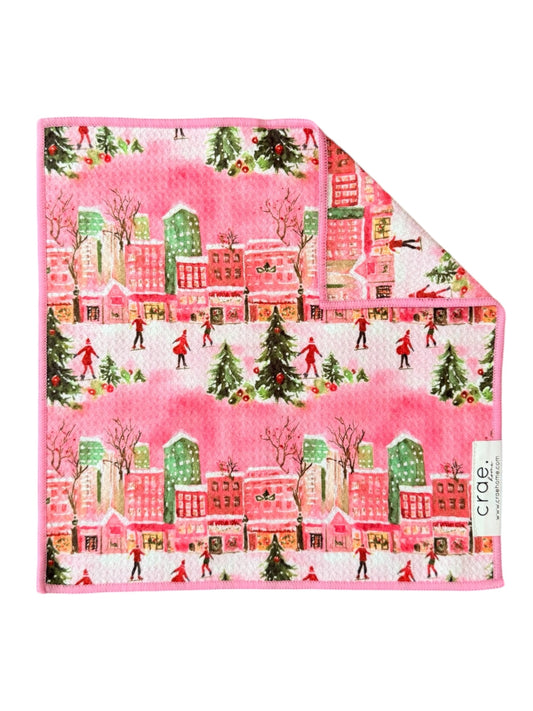 City Sidewalks: Double-Sided Washcloth