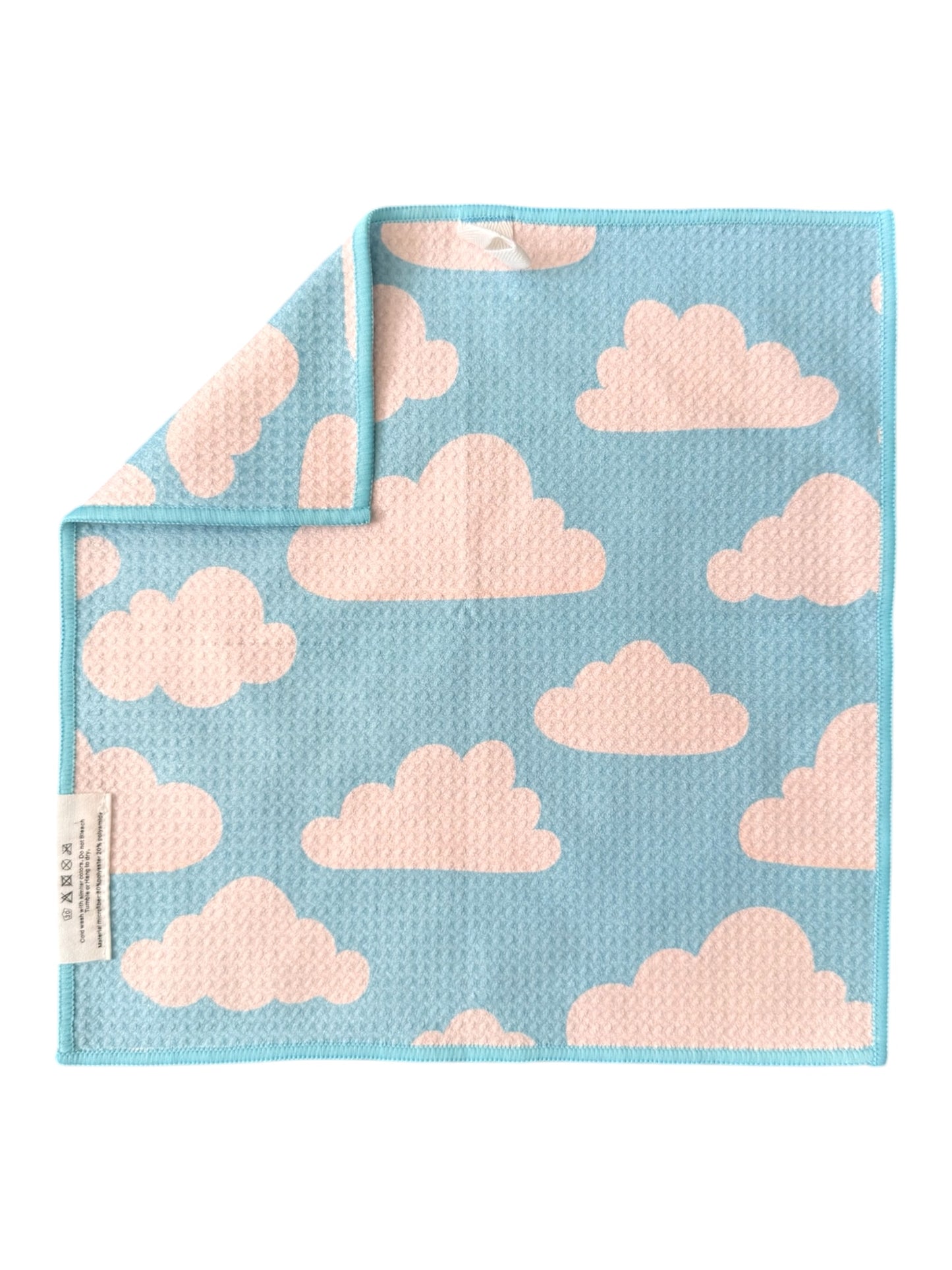 Head In The Clouds: Double-Sided Washcloth