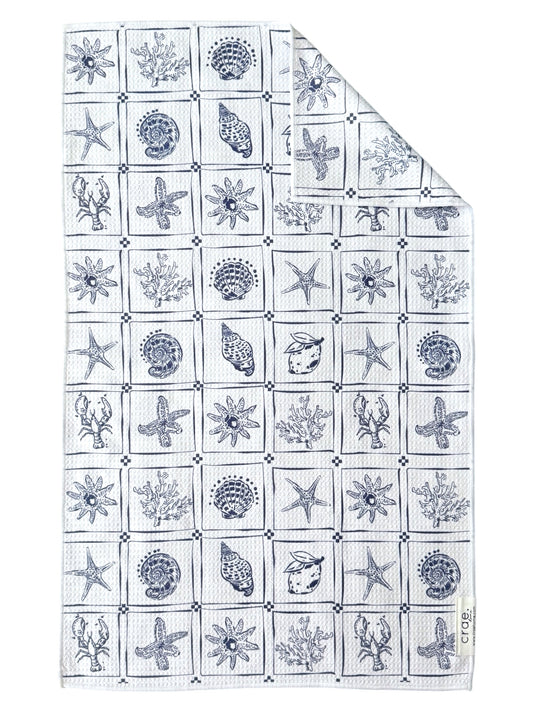 Gone Coastal: Double-Sided Hand Towel
