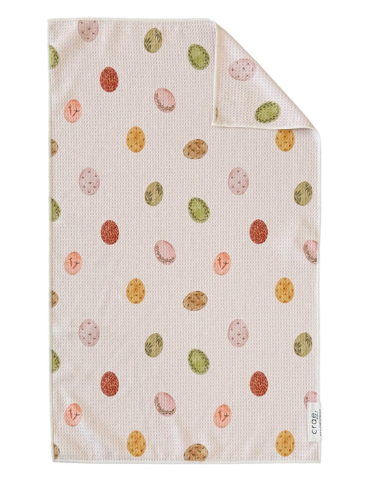 Eggstra Pretty: Double-Sided Hand Towel