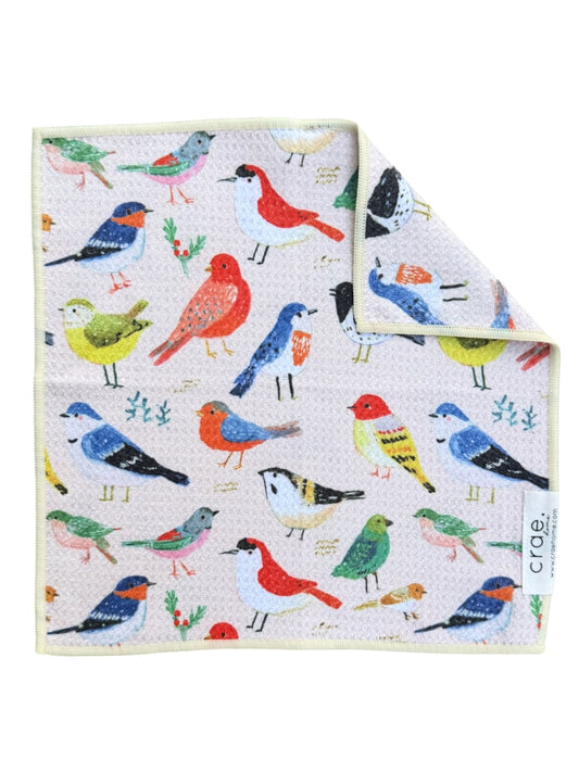 Chirp & Cheer: Double-Sided Washcloth
