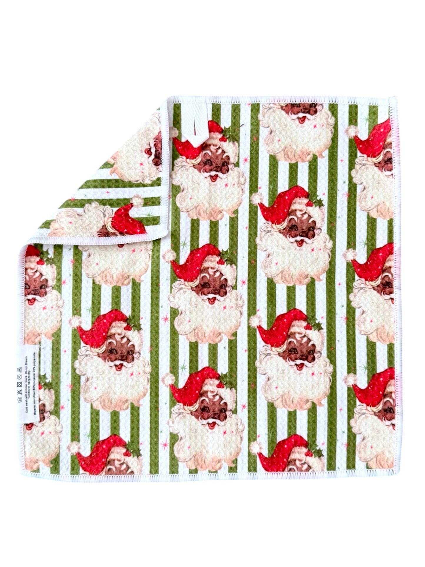 St. Nick: Double-Sided Washcloth