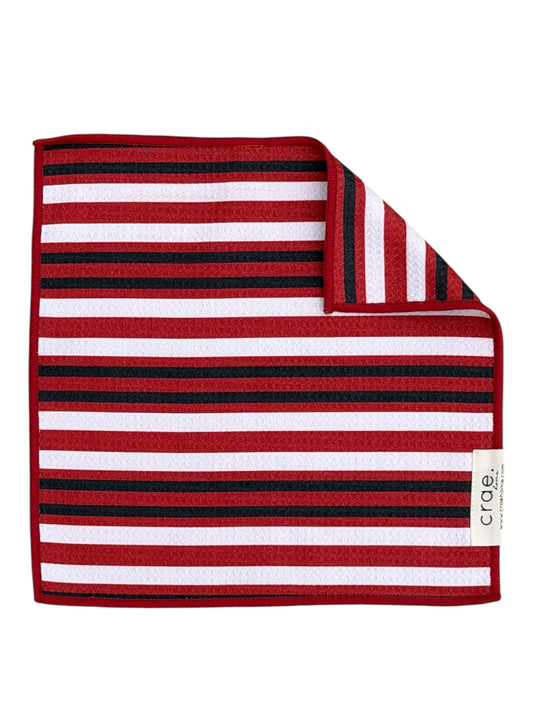 Red And True: Double-Sided Washcloth