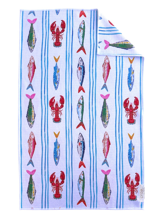 Catch of the Day: Double-Sided Hand Towel