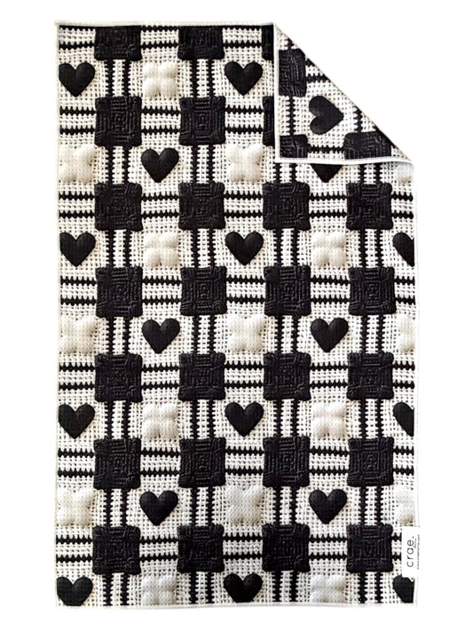 Amour: Double-Sided Hand Towel