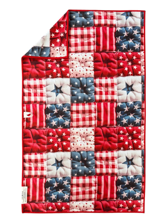 Quilted Glory: Double-Sided Hand Towel