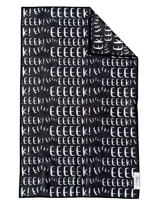 EEEEEk!: Double-Sided Hand Towel