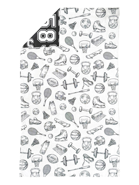 All Star Pool Towel: Reversible