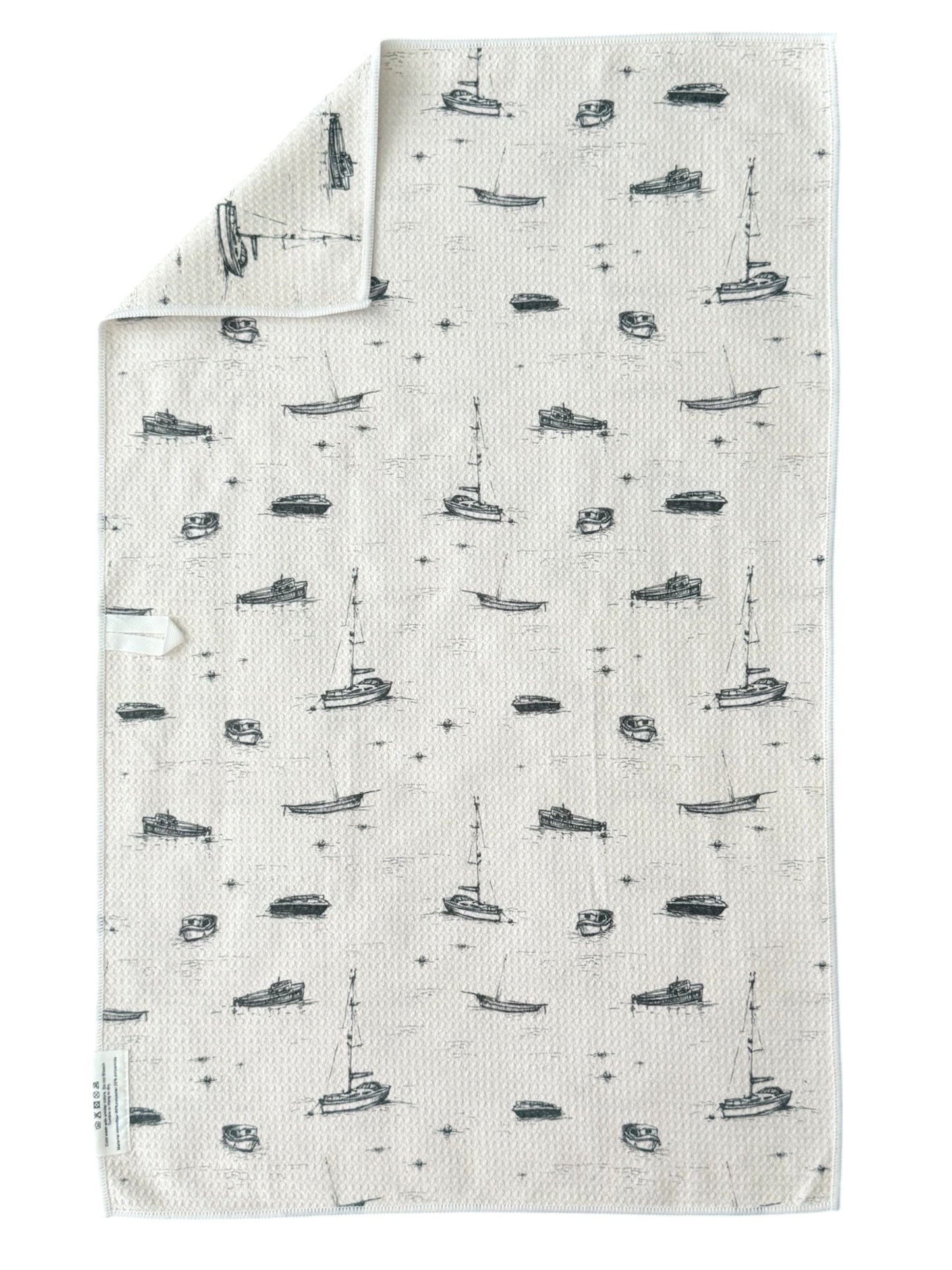 Sea Fairing: Double-Sided Hand Towel