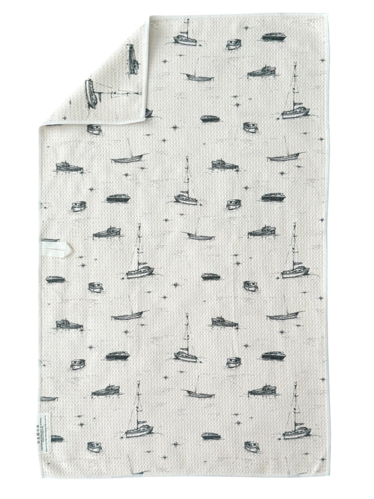 Sea Fairing: Double-Sided Hand Towel