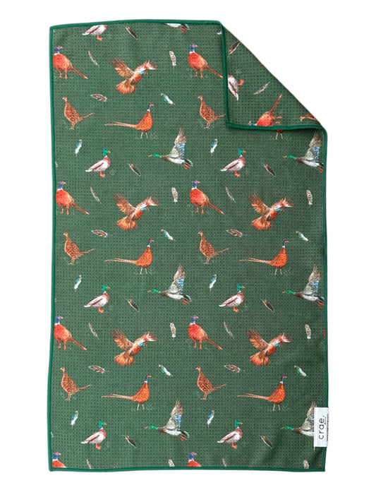 Pheasant: Double-Sided Hand Towel