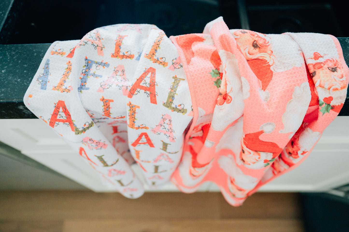 His Cheeks Were Like Roses His Nose Like A Cherry: Double-Sided Hand Towel